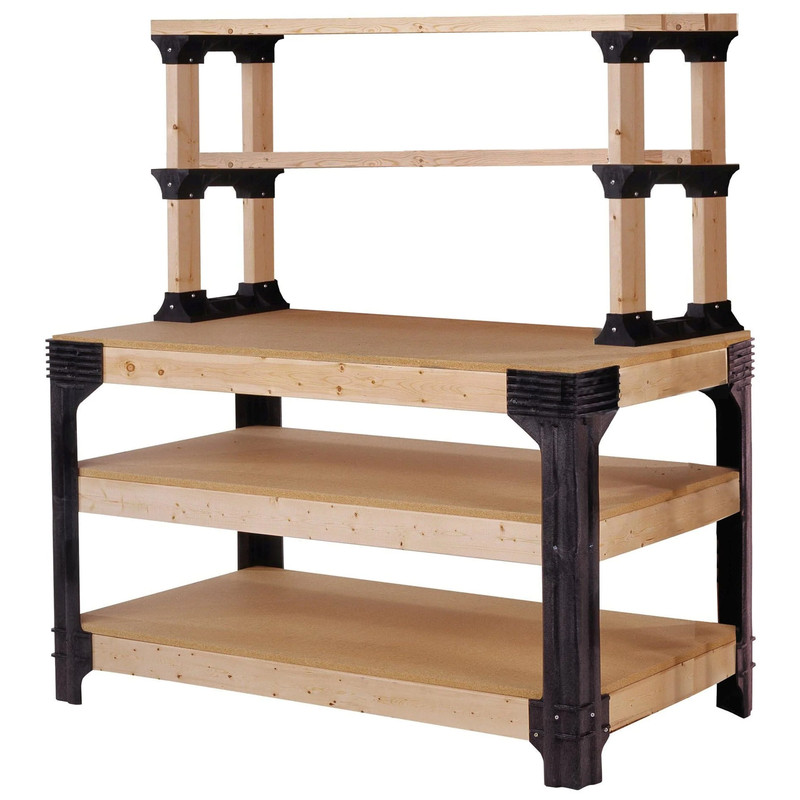 Workbench with ShelfLinks